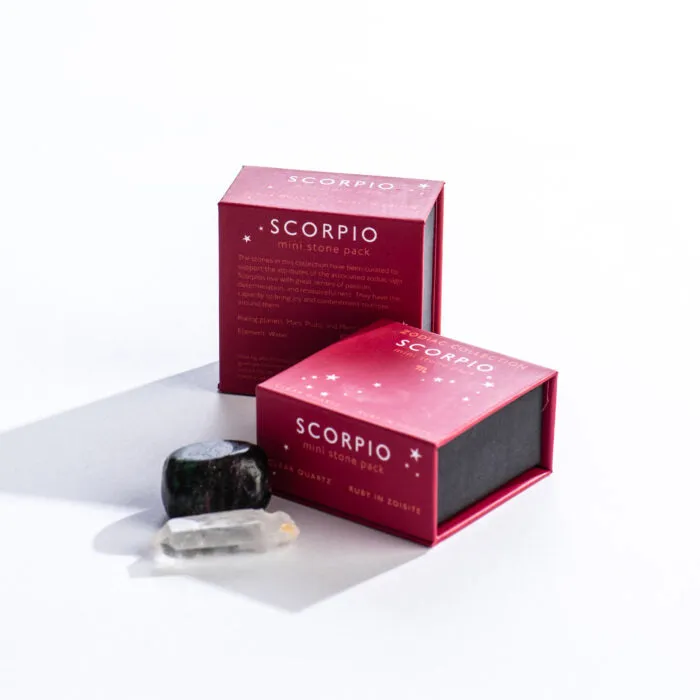 Zodiac Mini Crystal Gift Box